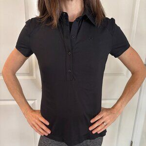 lululemon athletica golf and tennis polo size 4